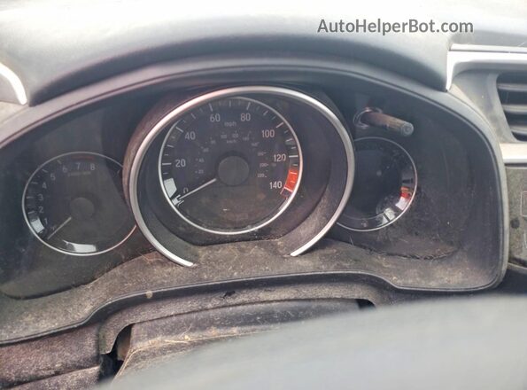 3HGGK5H57HM706883 2017 HONDA FIT Синий Вид щитка приборов