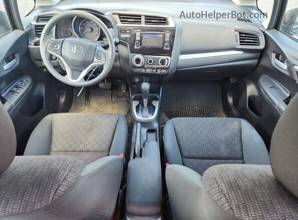 3HGGK5H58HM712336 2017 HONDA FIT Black Вид панелі приладів