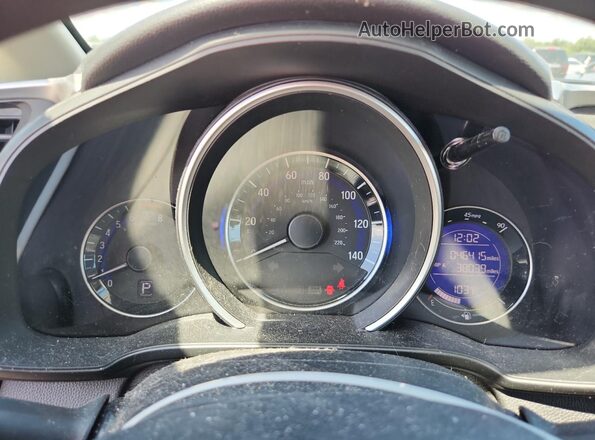 3HGGK5H58HM712336 2017 HONDA FIT Black Вид щитка приладів