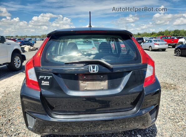 3HGGK5H58HM712336 2017 HONDA FIT Black Вид ззаду