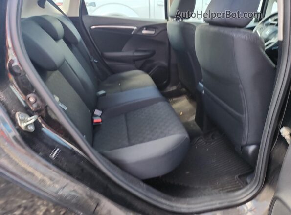 3HGGK5H58HM712336 2017 HONDA FIT Black Вид задніх сидінь