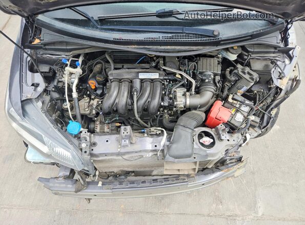 3HGGK5H59HM706044 2017 HONDA FIT Gray Widok wnętrza z tyłu