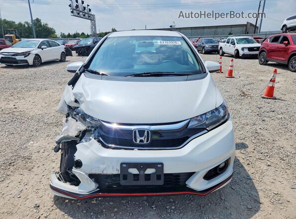 3HGGK5H60KM726411 2019 HONDA FIT White Front view