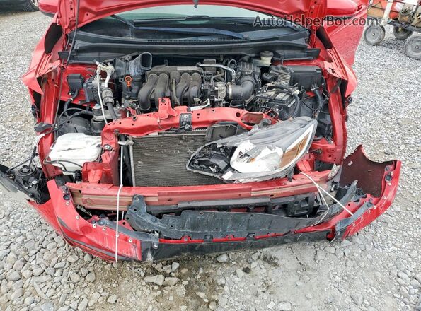 3HGGK5H61LM714947 2020 HONDA FIT Red Widok wnętrza z tyłu