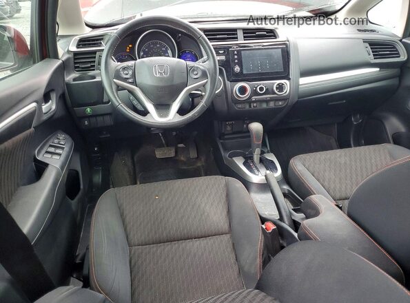 3HGGK5H61LM714947 2020 HONDA FIT Red Widok deski rozdzielczej