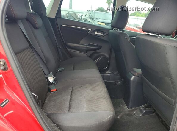 3HGGK5H61LM714947 2020 HONDA FIT Red Widok tylnych siedzeń