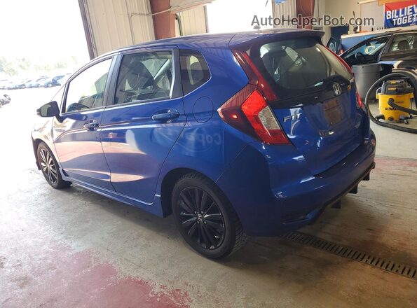3HGGK5H62JM707728 2018 HONDA FIT Синий Задняя левая четверть