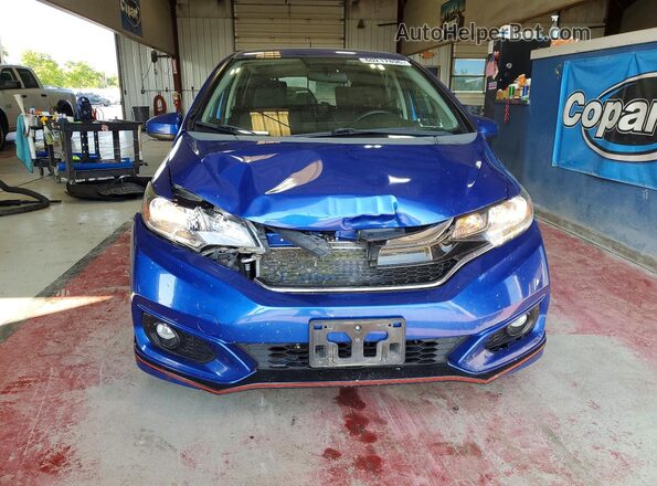 3HGGK5H62JM707728 2018 HONDA FIT Синий Вид спереди