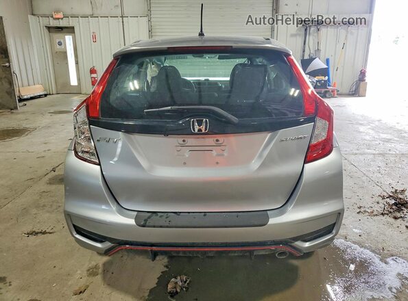 3HGGK5H62LM707005 2020 HONDA FIT Silver Вид ззаду