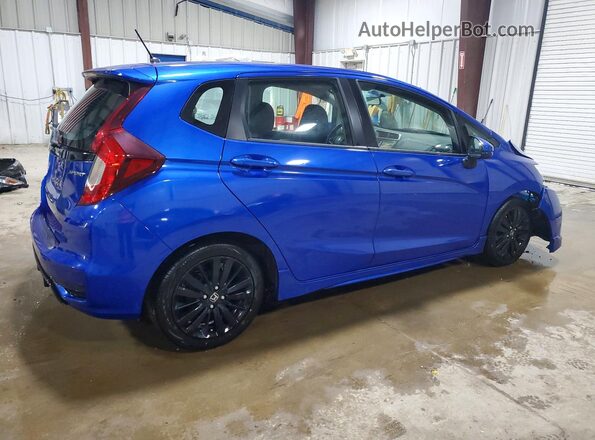 3HGGK5H65KM749344 2019 HONDA FIT Blue უკანა მარჯვენა