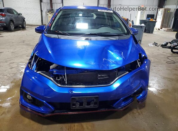 3HGGK5H65KM749344 2019 HONDA FIT Blue წინა ხედი