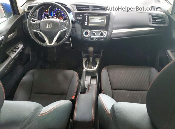 3HGGK5H65KM749344 2019 HONDA FIT Blue წინა პანელის ხედი