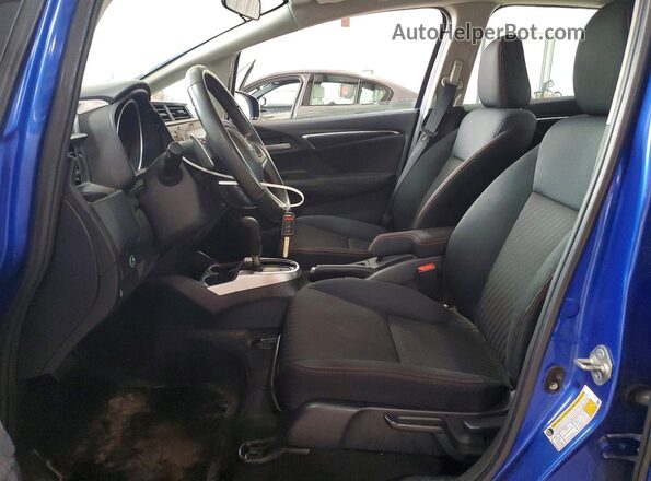 3HGGK5H65KM749344 2019 HONDA FIT Blue წინა სალონის ხედი