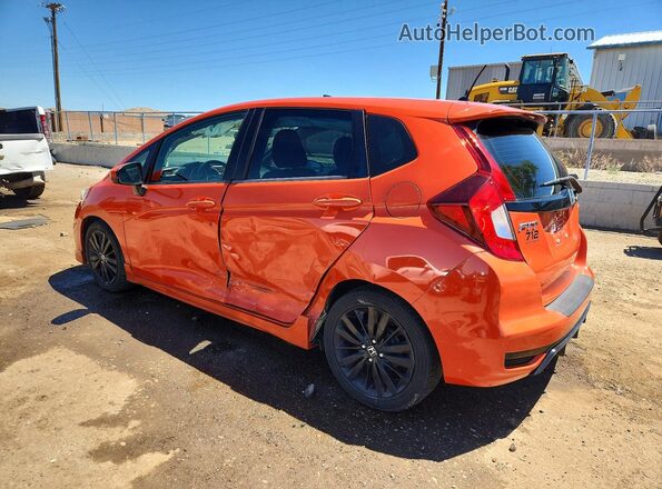 3HGGK5H68JM708270 2018 HONDA FIT Оранжевый Задняя левая четверть