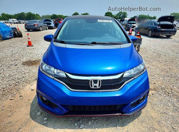 3HGGK5H68JM716692 2018 HONDA FIT Синий Вид спереди