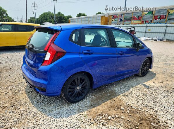 3HGGK5H68JM716692 2018 HONDA FIT Синий Задняя правая четверть