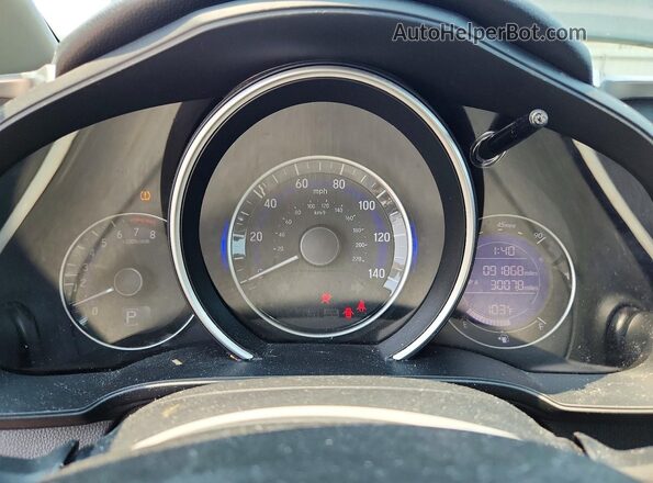3HGGK5H68JM716692 2018 HONDA FIT Синий Вид щитка приборов