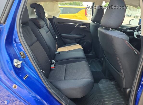 3HGGK5H68JM716692 2018 HONDA FIT Синий Вид задних сидений