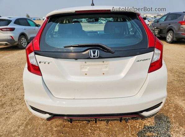 3HGGK5H68LM100560 2020 HONDA FIT White Հետևի տեսք