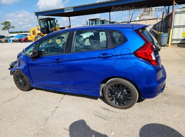 3HGGK5H69JM724817 2018 HONDA FIT Blue უკანა მარცხენა