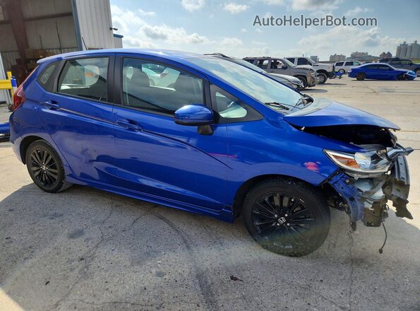 3HGGK5H69JM724817 2018 HONDA FIT Blue წინა მარჯვენა