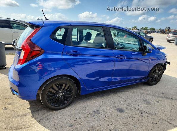 3HGGK5H69JM724817 2018 HONDA FIT Blue უკანა მარჯვენა