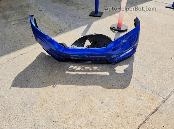 3HGGK5H69JM724817 2018 HONDA FIT Blue ძრავის განყოფილების ხედი