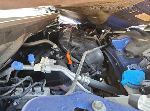 3HGGK5H69JM724817 2018 HONDA FIT Blue უკანა სალონის ხედი