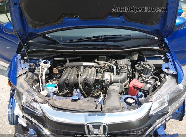 3HGGK5H6XJM722638 2018 HONDA FIT Синий Вид сзади