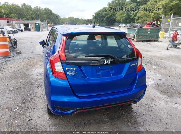 3HGGK5H6XJM722638 2018 HONDA FIT Синий 