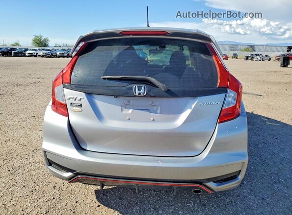 3HGGK5H70JM734158 2018 HONDA FIT Silver Widok z tyłu