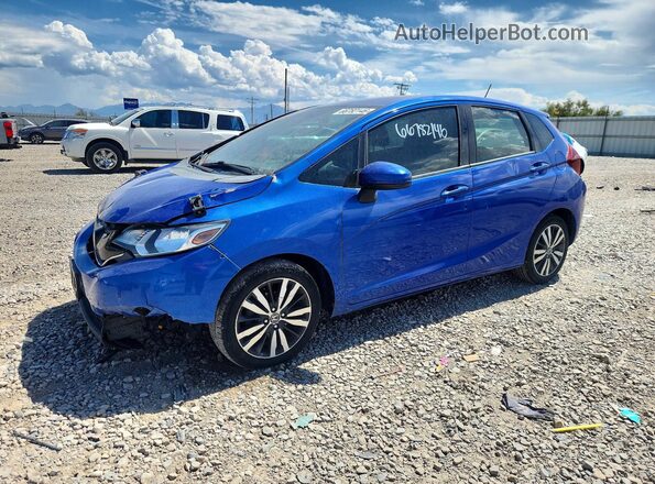 3HGGK5H73HM712617 2017 HONDA FIT Blue Հետևի ձախ