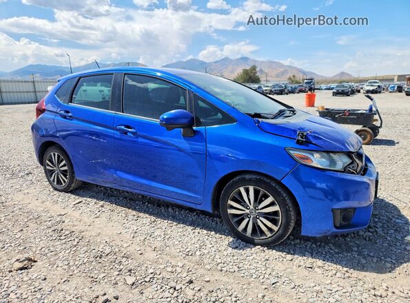 3HGGK5H73HM712617 2017 HONDA FIT Blue Առջևի վահանակի տեսք