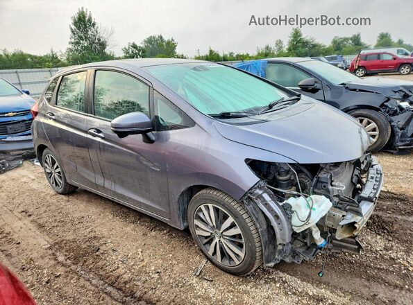 3HGGK5H74HM704560 2017 HONDA FIT Gray Delantero derecho