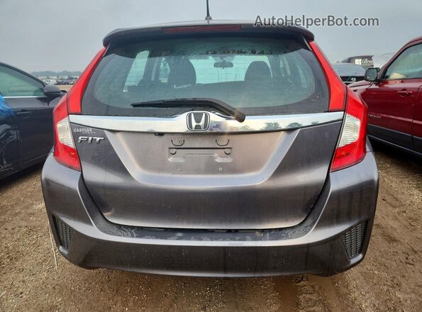 3HGGK5H74HM704560 2017 HONDA FIT Gray Vista trasera