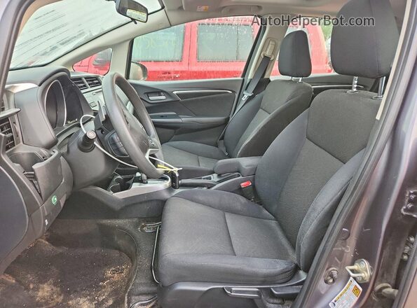 3HGGK5H74HM704560 2017 HONDA FIT Gray Vista interior delantera