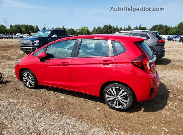 3HGGK5H76HM710084 2017 HONDA FIT Red Задня ліва чверть