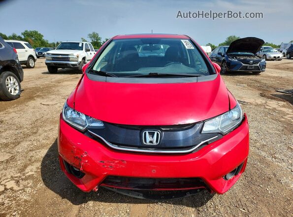 3HGGK5H76HM710084 2017 HONDA FIT Red Вид спереду