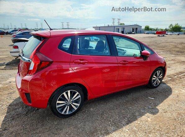 3HGGK5H76HM710084 2017 HONDA FIT Red Задня права чверть