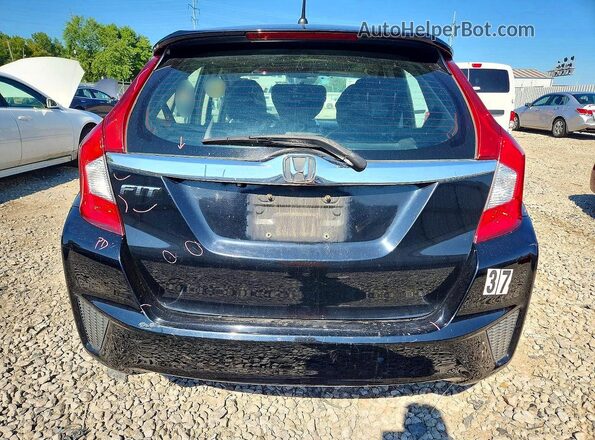 3HGGK5H78HM714315 2017 HONDA FIT Black Rear view