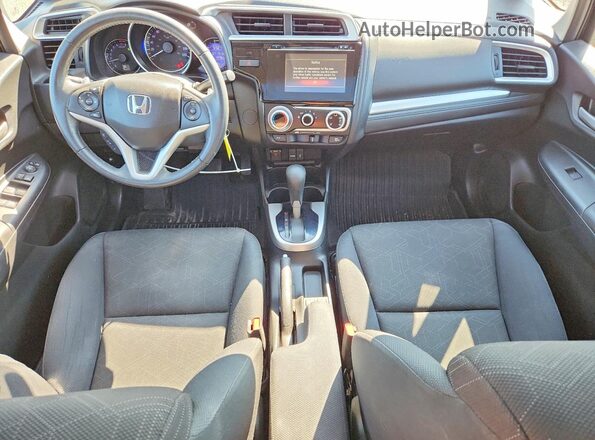3HGGK5H79GM108410 2016 HONDA FIT Black Widok deski rozdzielczej