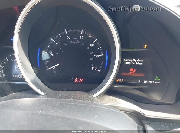 3HGGK5H80KM739614 2019 HONDA FIT Silver უკანა სავარძლების ხედი