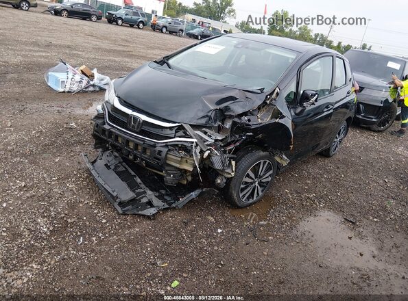 3HGGK5H81KM748824 2019 HONDA FIT Black Передня ліва чверть