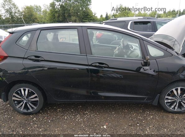 3HGGK5H81KM748824 2019 HONDA FIT Black Панорамний вид салону 360°