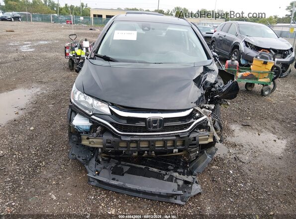 3HGGK5H81KM748824 2019 HONDA FIT Black Вид задньої частини салону