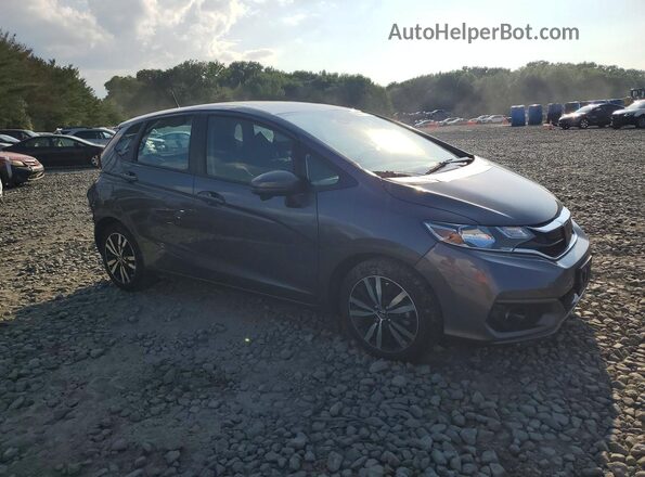 3HGGK5H82KM735094 2019 HONDA FIT Gray Przód prawy