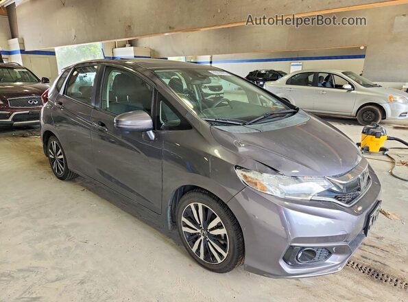 3HGGK5H83KM720135 2019 HONDA FIT Gray Առջևի աջ