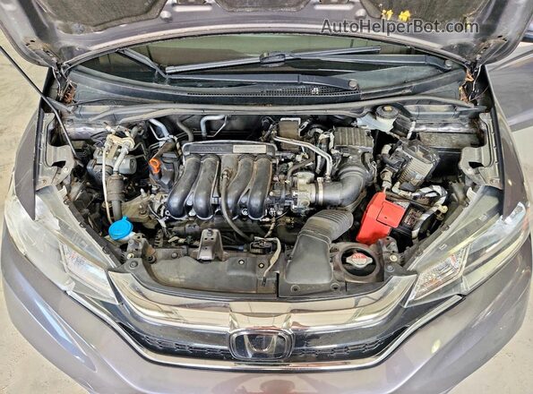 3HGGK5H83KM720135 2019 HONDA FIT Gray Սալոնի հետևի տեսք