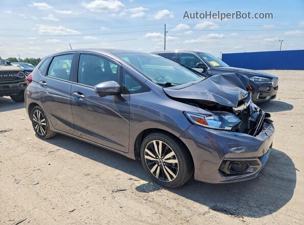 3HGGK5H83LM725076 2020 HONDA FIT Gray Przód prawy
