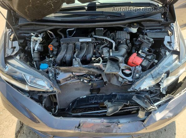 3HGGK5H83LM725076 2020 HONDA FIT Gray Widok wnętrza z tyłu